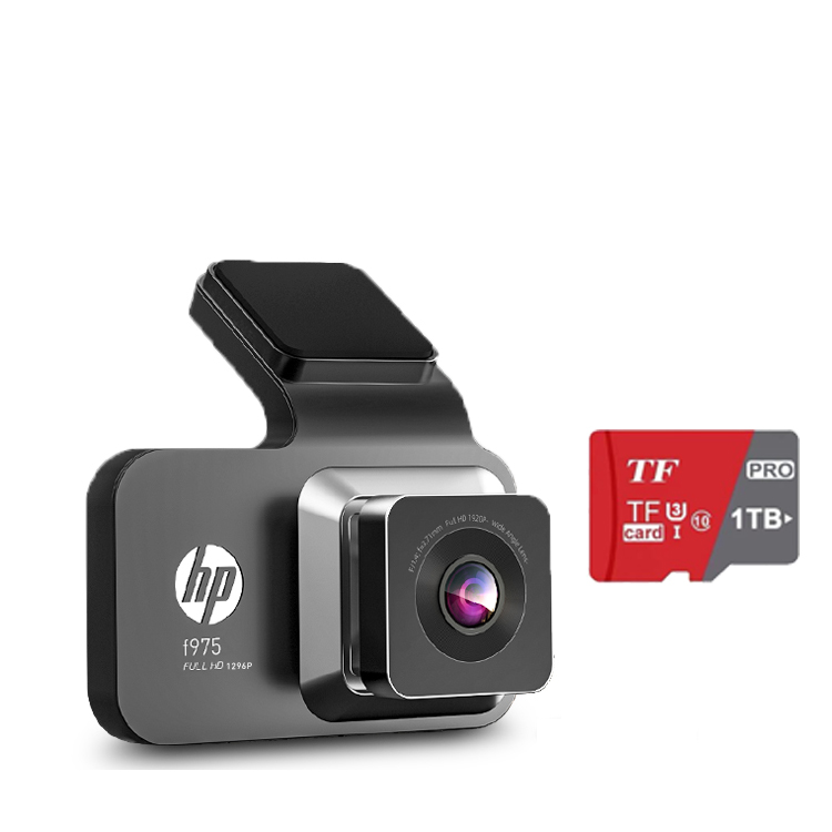 HP autós felvevő + Magyar menü + HD éjszakai látás + GPS+Nagy kapacitású memóriakártya (1TB)